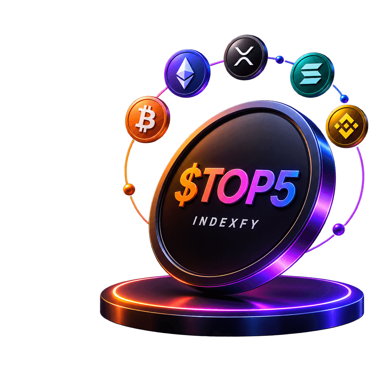 BTC, ETH, XRP, SOL, BNB — the Top5 Crypto Index token